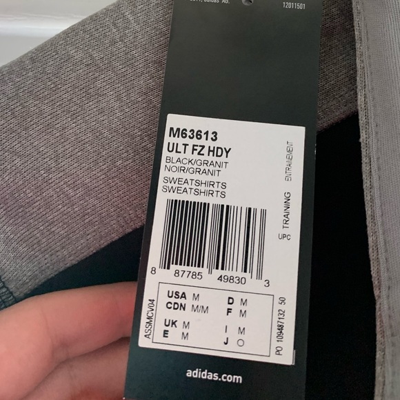 BRAND NEW ADIDAS ZIP UP HOODIE‼️‼️ - Picture 5 of 5